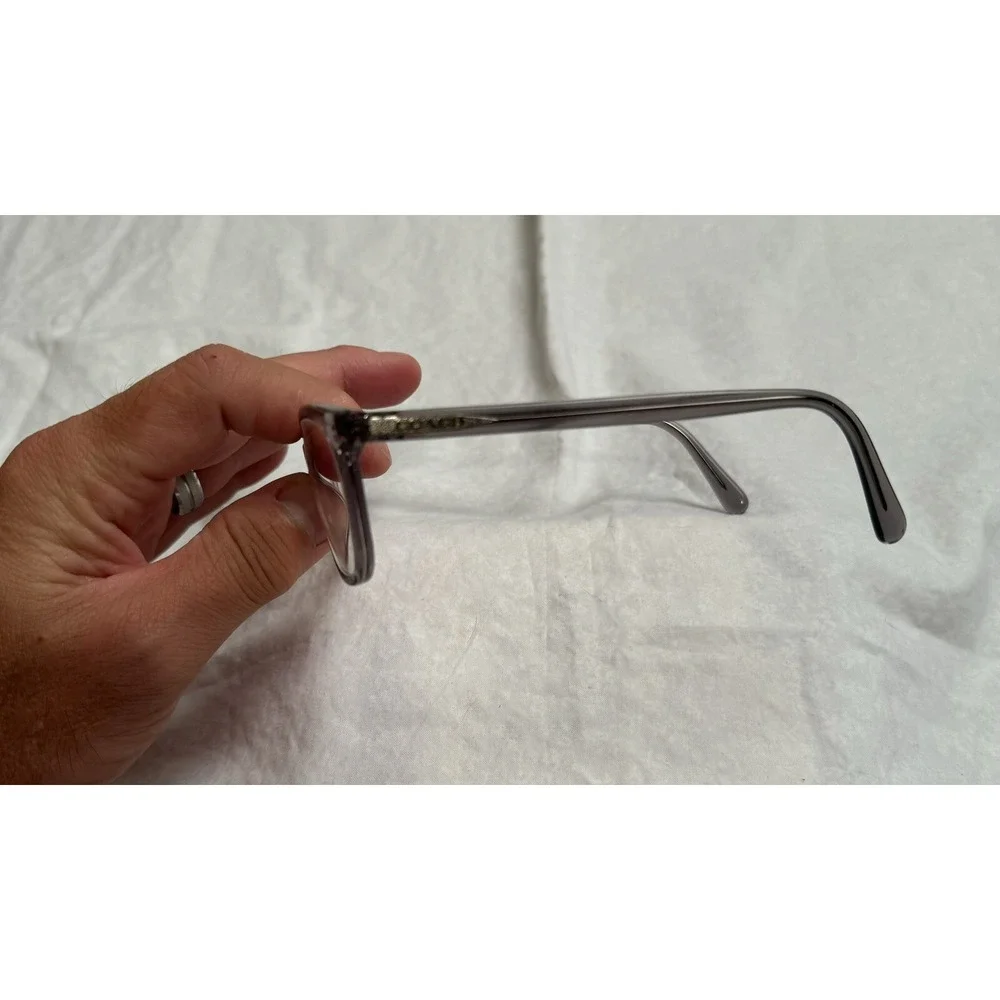 Coach HC6139U HC 6138U‎ 5176 Transparent Grey Eyeglasses; 53/15/140 FRAMES ONLY